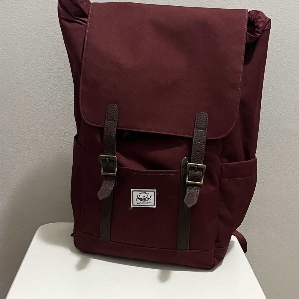 Herschel Supply Company Burgundy Laptop Backpack